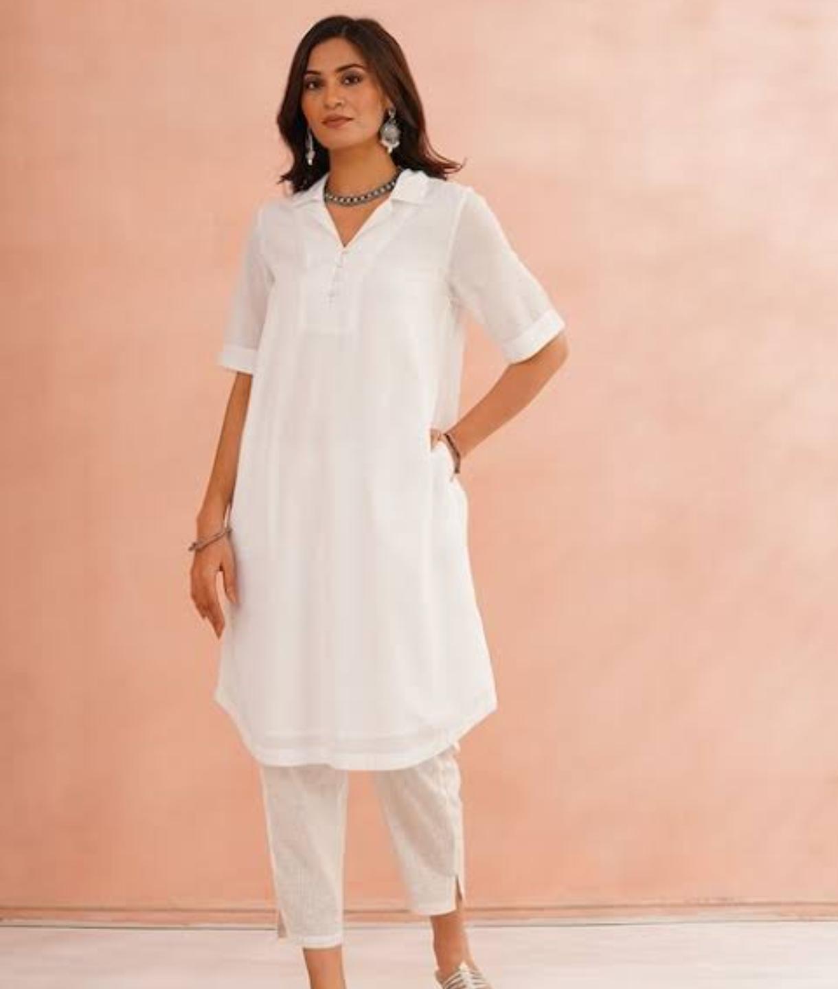 White Kurta